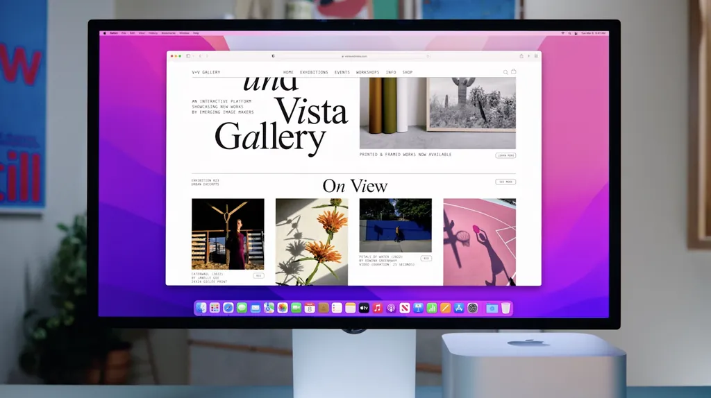Mac Studio ディスプレイ